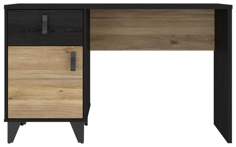 Schreibtisch LYA 120 cm Optik: Mauvella / Cabezone Eiche, von Forte