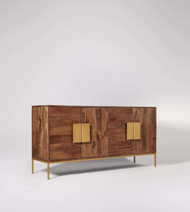 Sideboard Anrichte BALARRY aus Mangoholz 147 cm