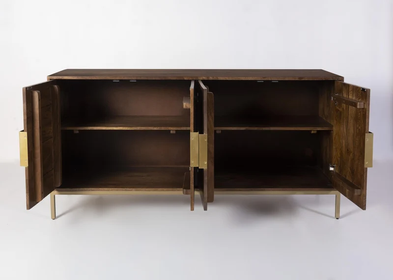 Sideboard Anrichte BALARRY aus Mangoholz 147 cm
