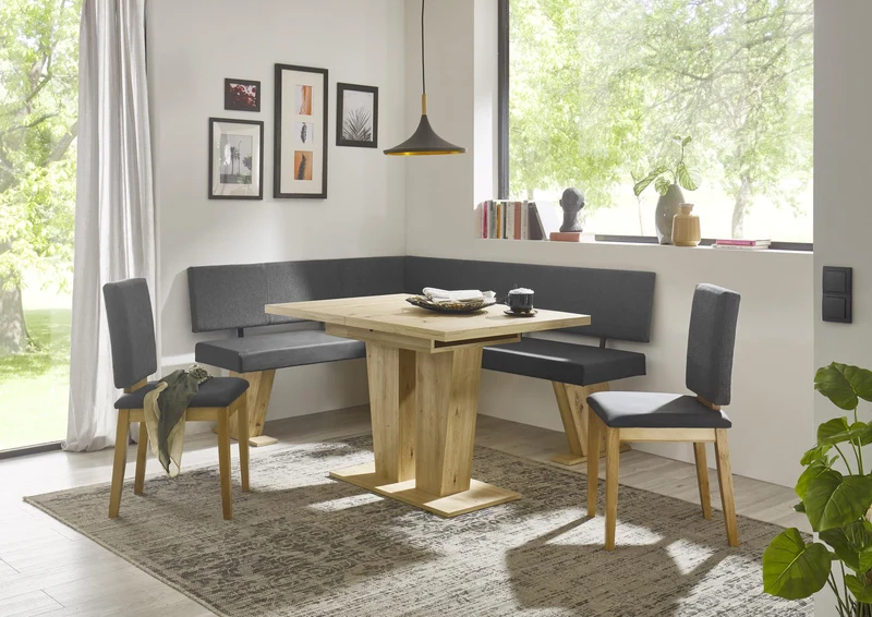 Eckbank Eckbankgruppe VERONA II 150x190 cm - Artisan Eiche