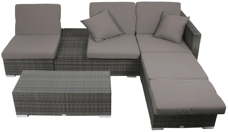 Garten Sitzgruppe Lounge Set ALCUDIA - Geniale Variable Gartengruppe