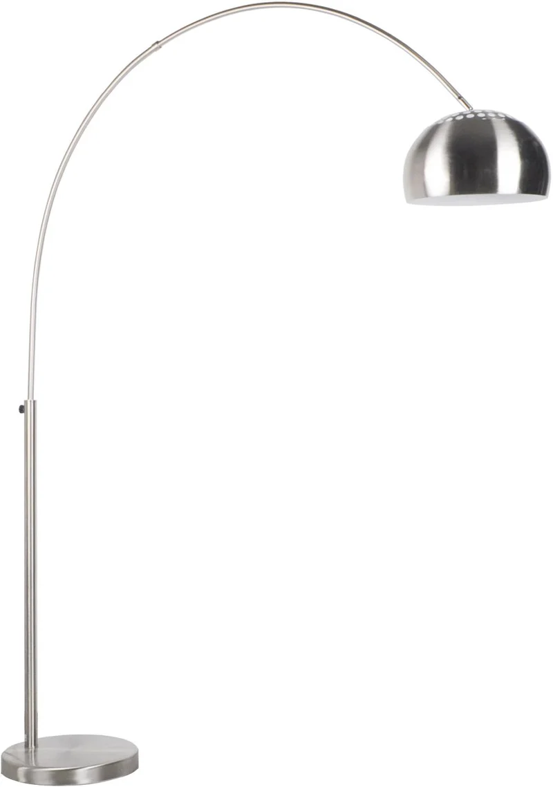 Stehlampe Bogenlampe METAL BOW gebürstet von Zuiver