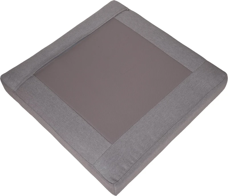 Garten Lounge Gruppe CELIA 4-tlg Alu hellgrau Polyester taupe