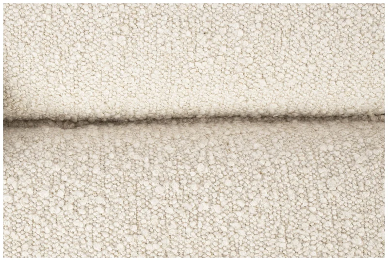 Zuiver Hocker Fußhocker TYLER Bouclé Stoff Beige
