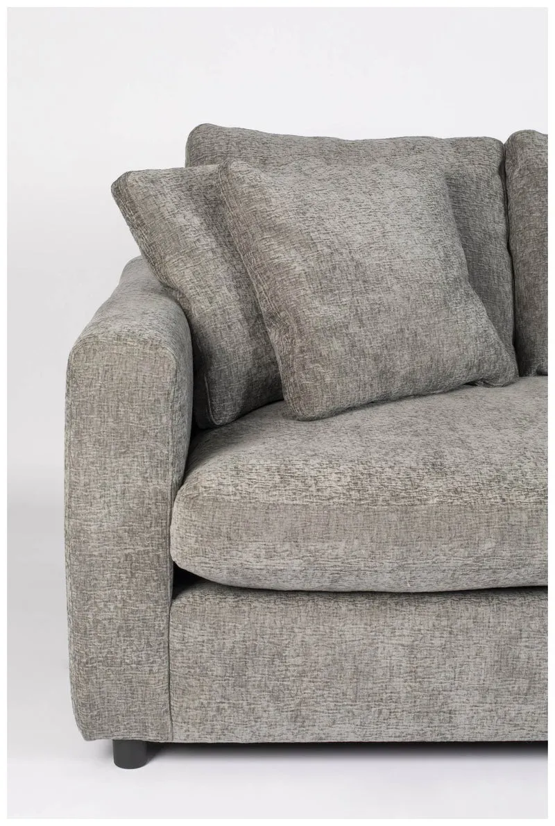 Zuiver 3-sitzer Sofa SENSE Grau Soft
