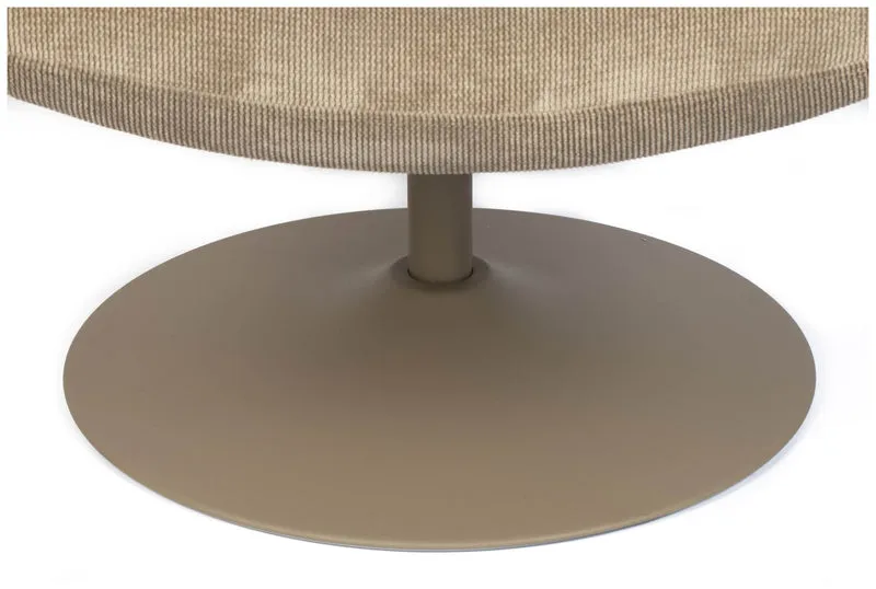 Zuiver Lounge Sessel BUBBA Beige drehbar