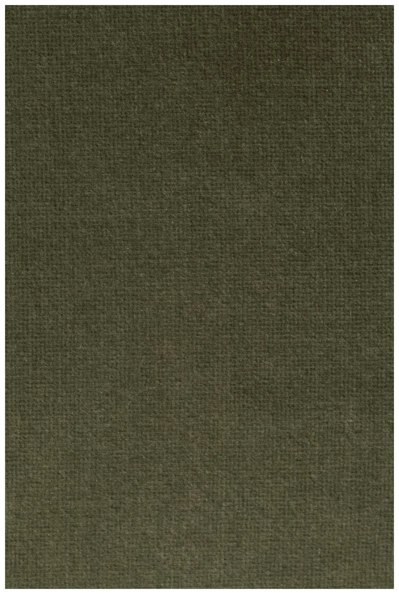 Drehbarer Lounge Sessel MEMBER Samtstoff OLIVE von DutchBone