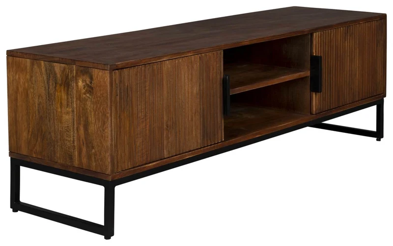 Sideboard Lowboard SAROO von DutchBone aus Mangoholz