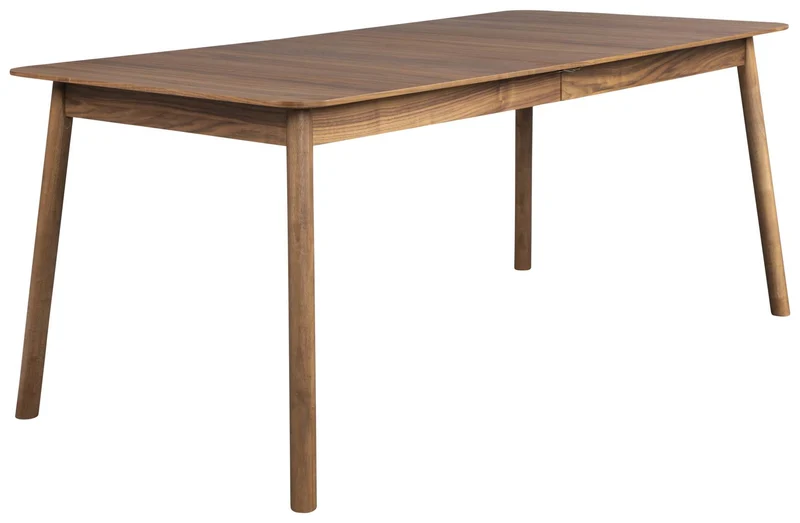 Esstisch GLIMPS von ZUIVER 180 x 90 ausziehbar Walnuss furniert
