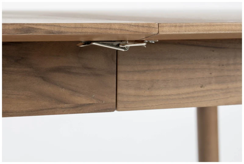 Esstisch GLIMPS von ZUIVER 180 x 90 ausziehbar Walnuss furniert