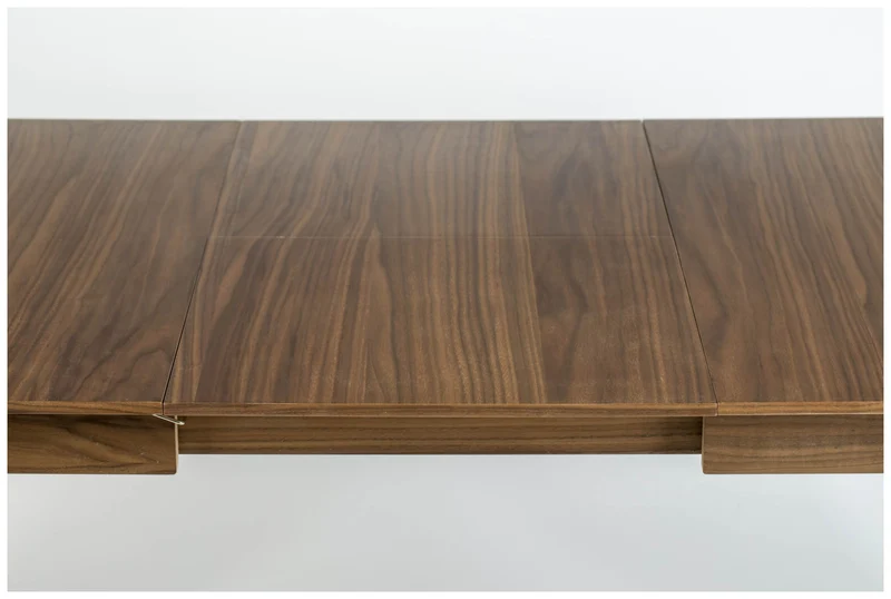 Esstisch GLIMPS von ZUIVER 180 x 90 ausziehbar Walnuss furniert