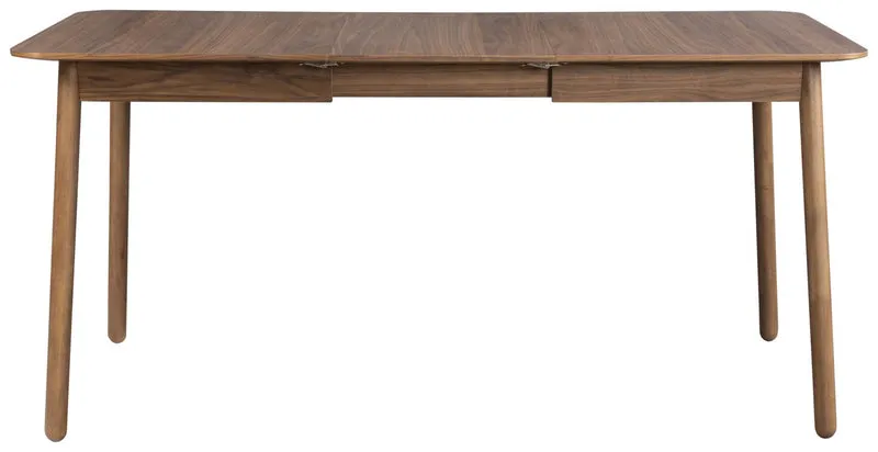 Esstisch GLIMPS von ZUIVER 120 x 80 ausziehbar Walnuss furniert