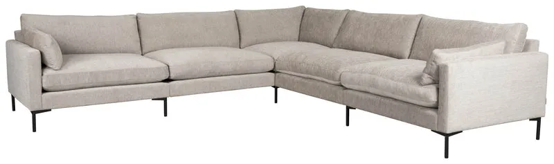 Zuiver Ecksofa Sofa SUMMER LATTE 7-Sitzer