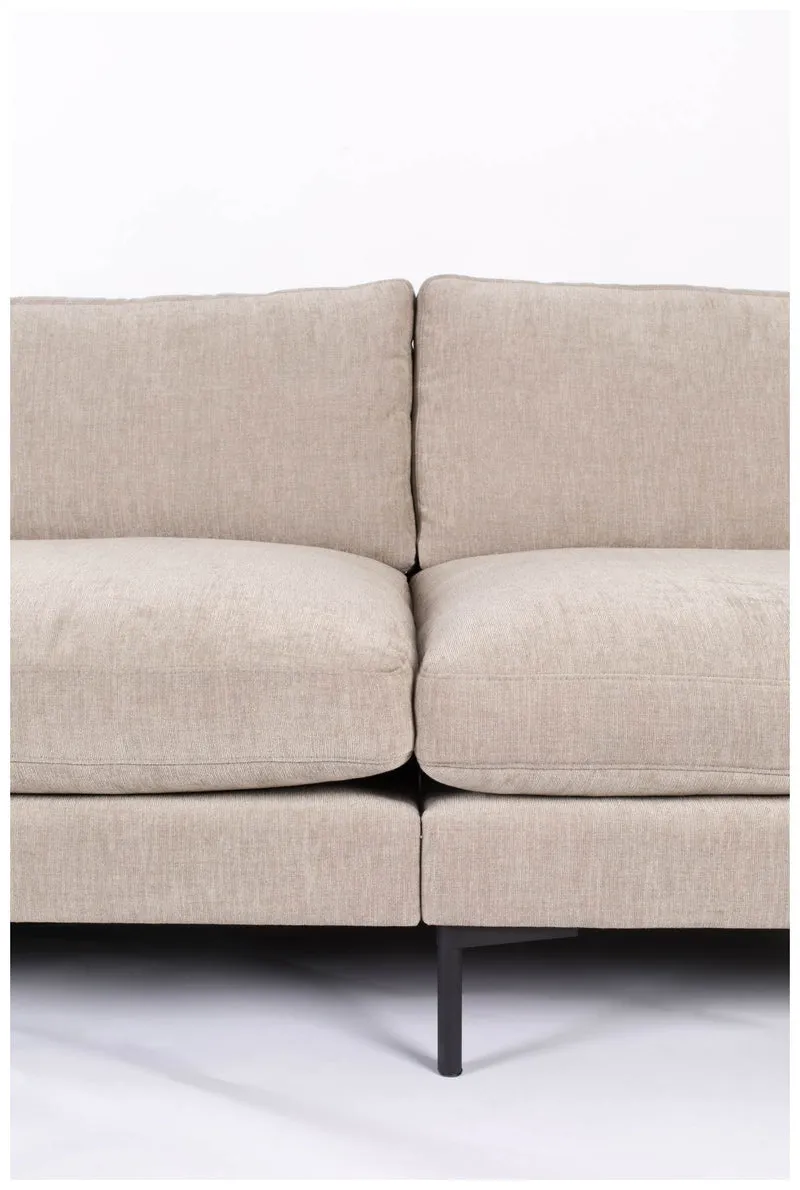 Zuiver Ecksofa Sofa SUMMER LATTE 7-Sitzer