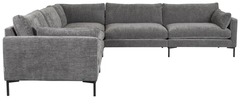 Zuiver Ecksofa Sofa SUMMER ANTHRAZIT 7-Sitzer