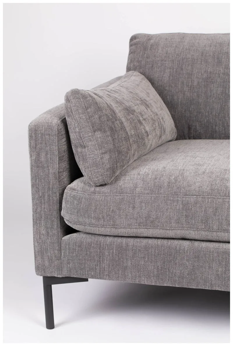 Zuiver Ecksofa Sofa SUMMER ANTHRAZIT 7-Sitzer
