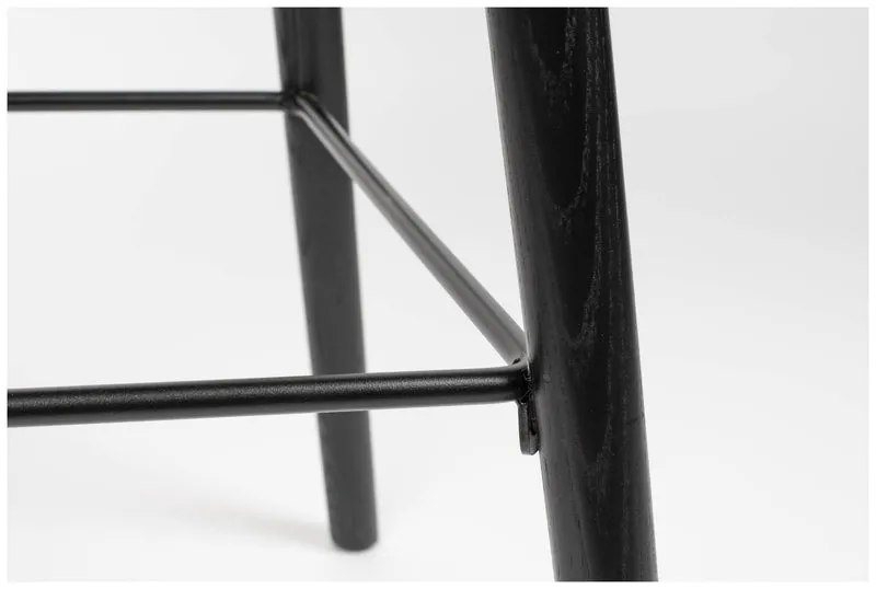 Tresenhocker ALBERT KUIP ALL BLACK von ZUIVER