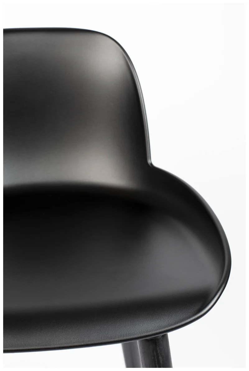 Barhocker ALBERT KUIP ALL BLACK von ZUIVER