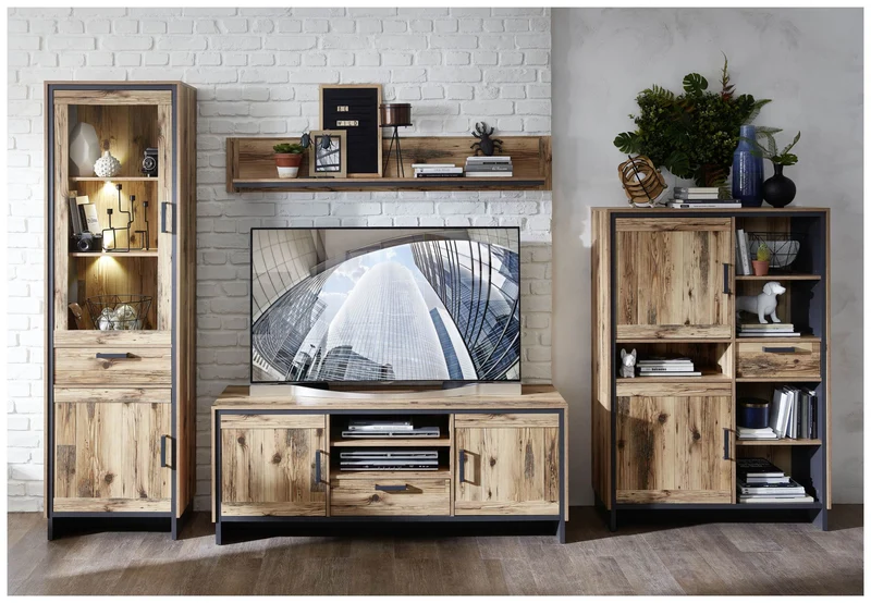 Highboard Kommode PRATO KG06 Oldwood Alpine Lodge Dekor