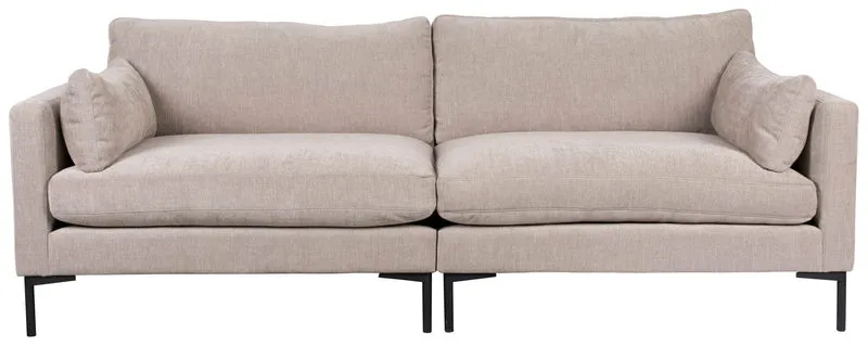 Zuiver 3-sitzer Sofa SUMMER LATTE