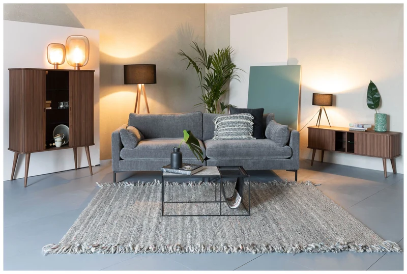 Zuiver 3-sitzer Sofa SUMMER ANTHRAZIT