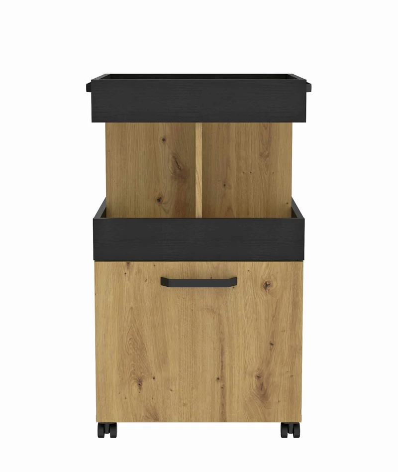 Servierwagen HOME BAR 203 Optik: Artisan Eiche Schwarzeiche, von Forte