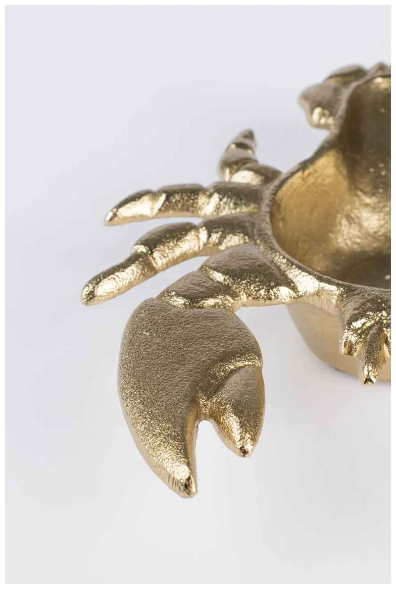 Hummer Dekoschale DON'T PINCH ME LOBSTER Gold von BOLD Monkey
