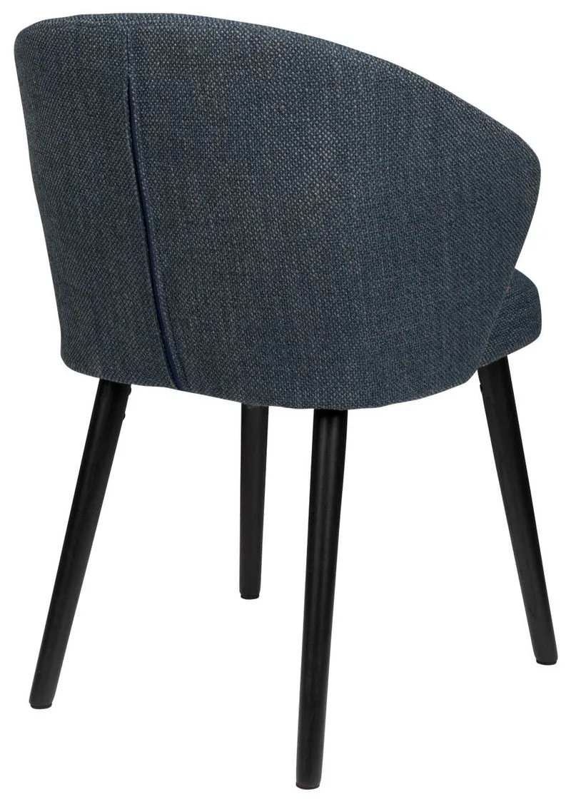 Esszimmerstuhl WALDO Blau Stuhl von DUTCHBONE