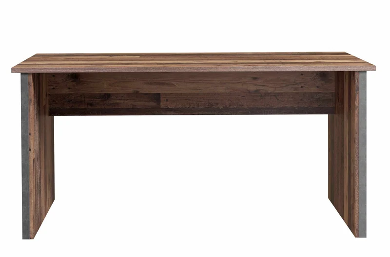 Schreibtisch Bürotisch CLIF 153 cm Optik: Old Wood Vintage, Forte