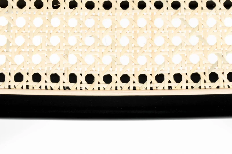 Stuhl Stapelstuhl JORT BLACK-NATURAL von ZUIVER