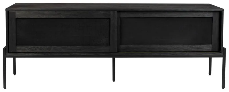 Sideboard HARDY BLACK EICHE von ZUIVER