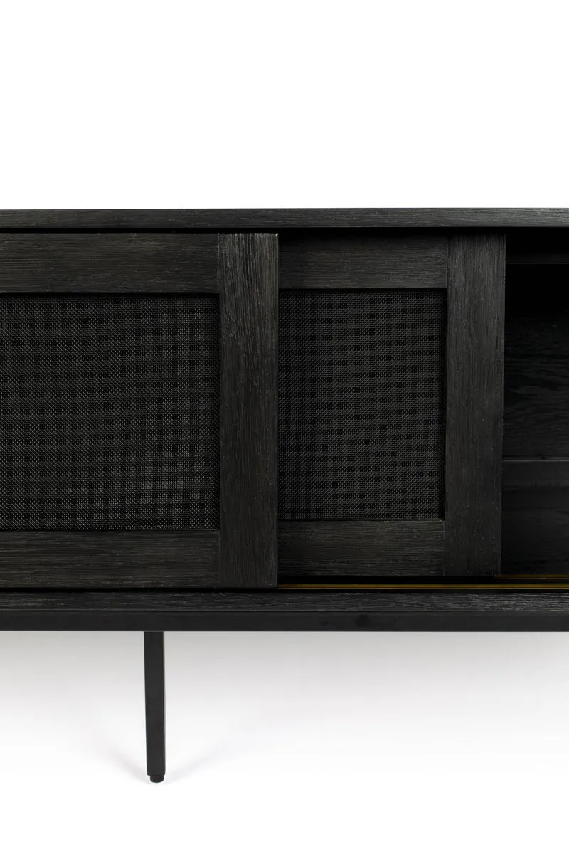 Sideboard HARDY BLACK EICHE von ZUIVER