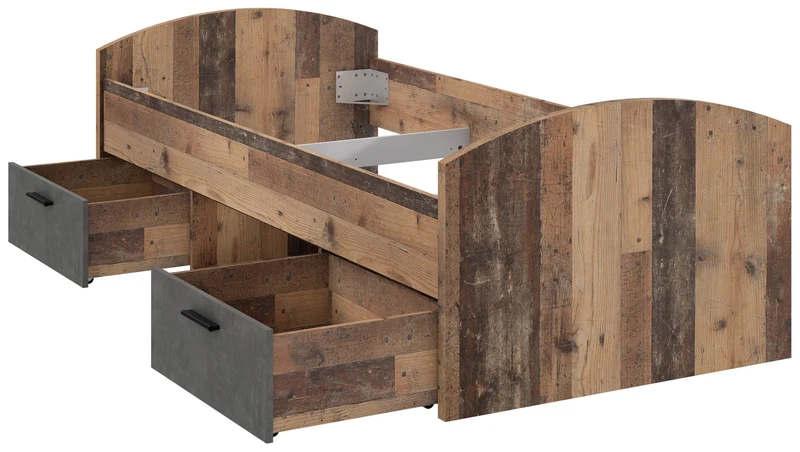 Jugendzimmer WINNIE 5-tlg. Komplettset | Old Wood Vintage