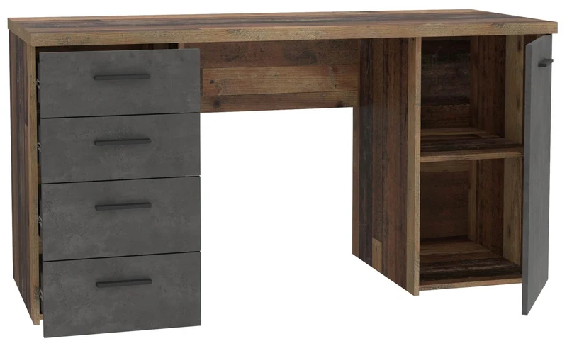 Jugendzimmer WINNIE 5-tlg. Komplettset | Old Wood Vintage