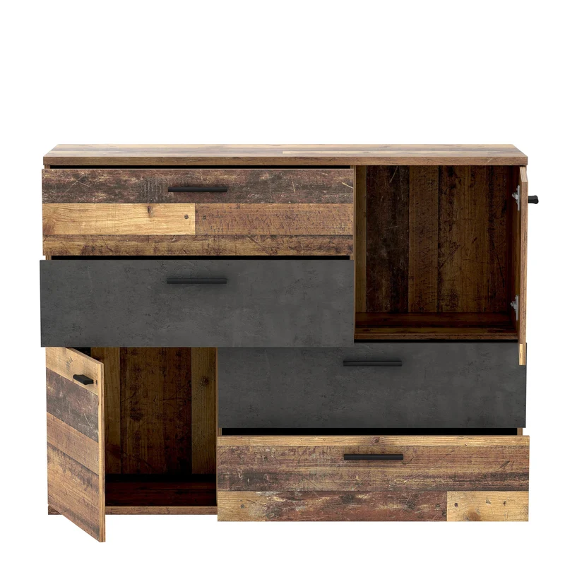 Jugendzimmer WINNIE 5-tlg. Komplettset | Old Wood Vintage