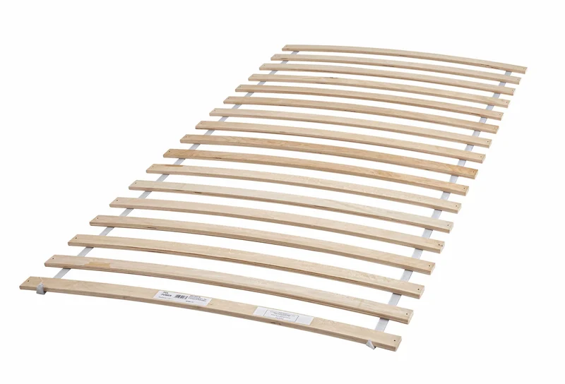 Rolllattenrost 90 x 200 mit 17 federnden Leisten aus Birke-Schichtholz
