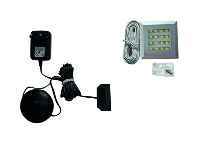 LED Beleuchtung Farbton kaltweiß 54x54 mm Einzelbeleuchtung