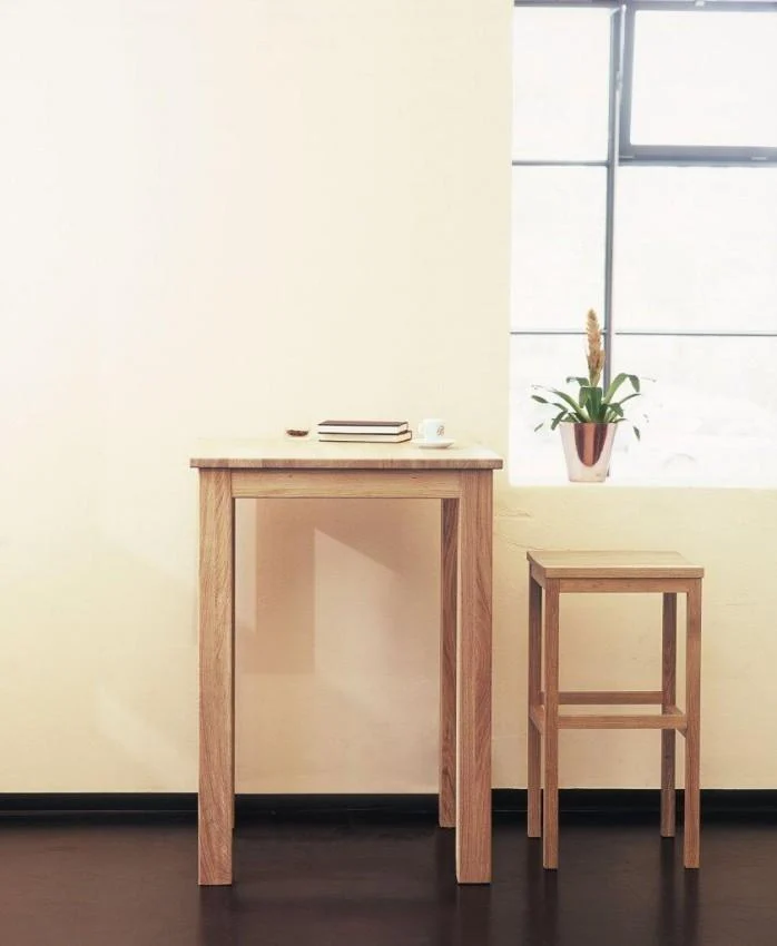 Barhocker CASA 76 cm Eiche Massivholz geölt von Jan Kurtz