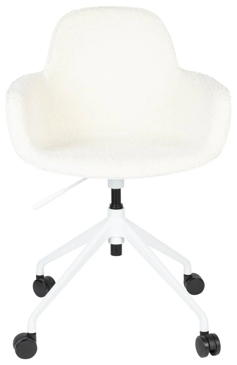ALBERT KUIP OFFICE WHITE Bürostuhl mit Armlehne von ZUIVER