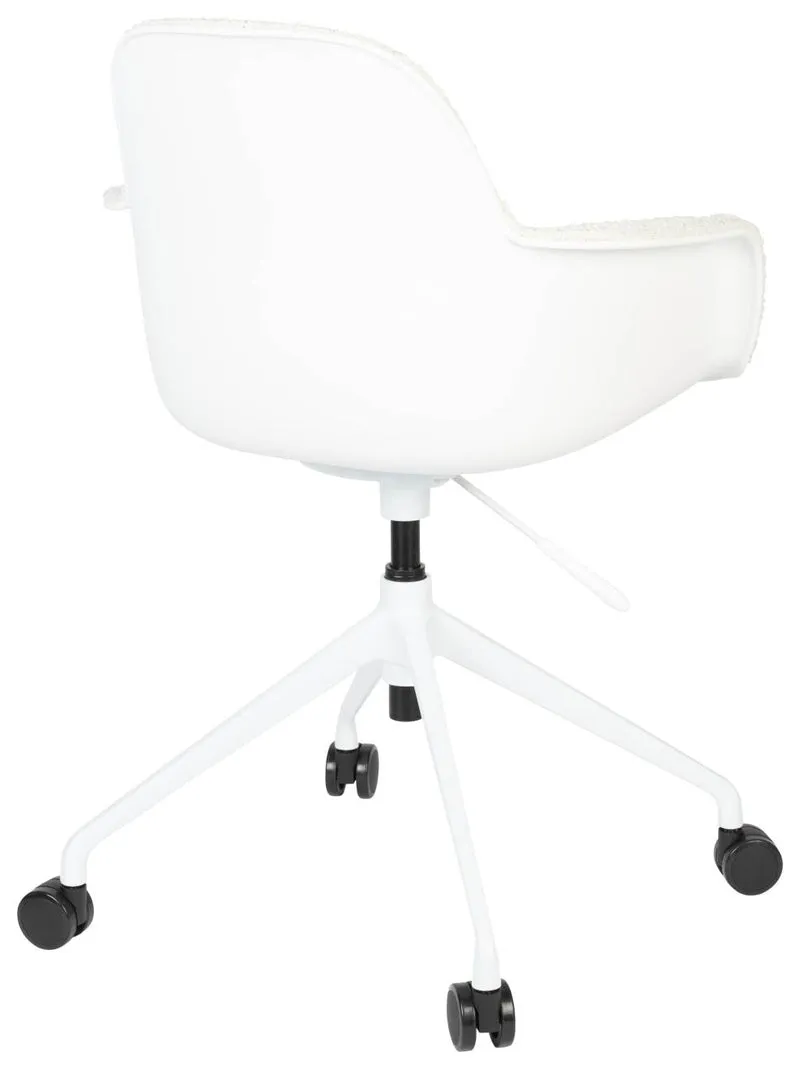 ALBERT KUIP OFFICE WHITE Bürostuhl mit Armlehne von ZUIVER