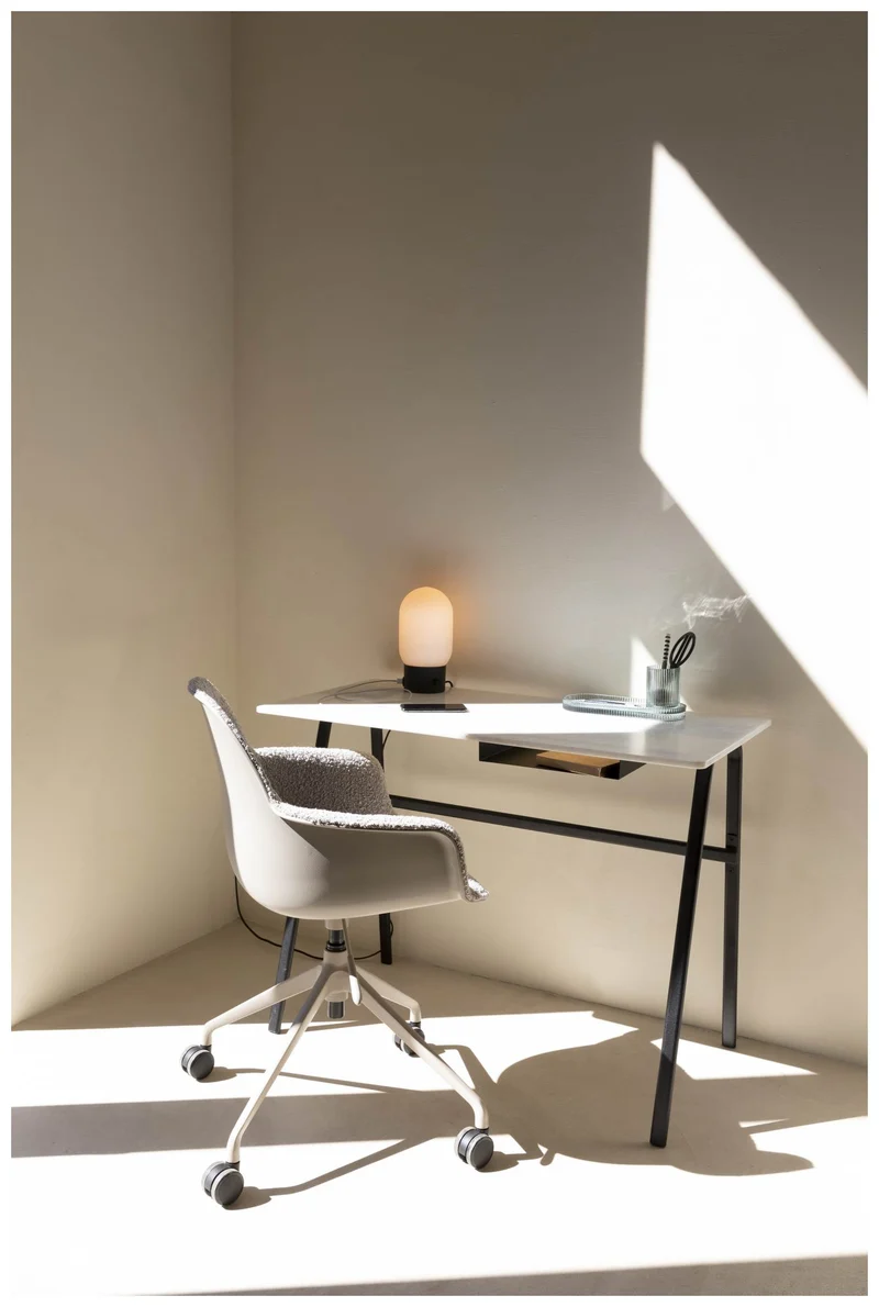 ALBERT KUIP OFFICE TAUPE Bürostuhl mit Armlehne von ZUIVER