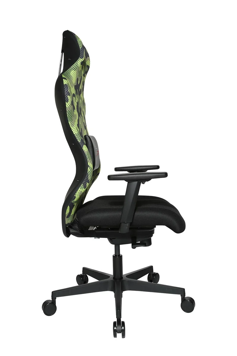 Bürostuhl Drehstuhl Sitness RS Sport, Camouflage Grün von Top Star