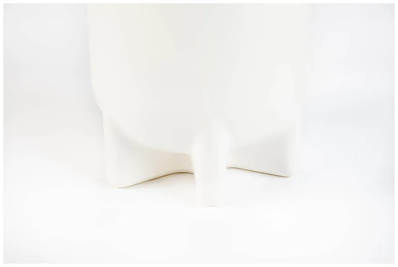 Design Vase BASSIN BIG von ZUIVER Keramik weiß