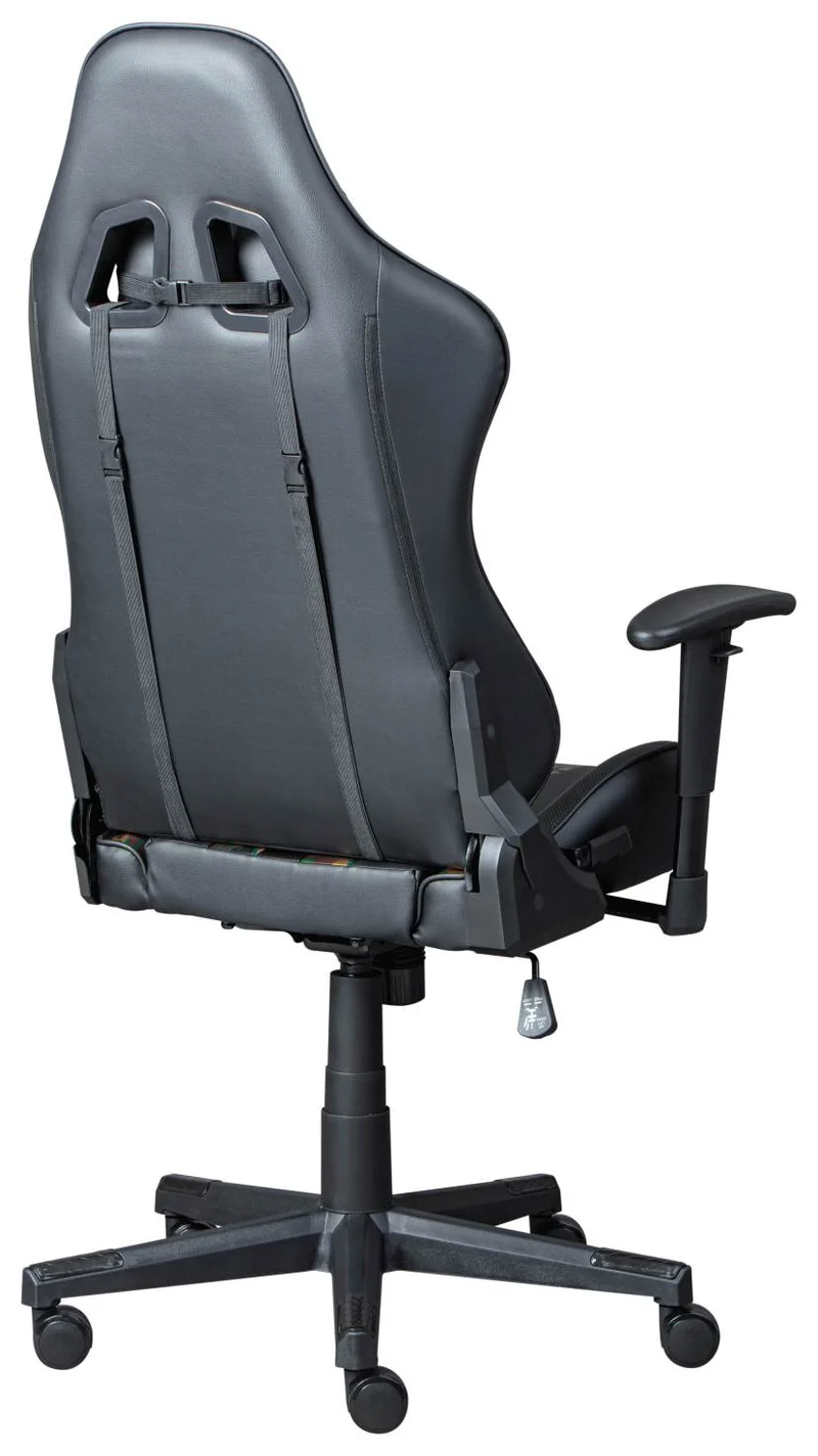 Gaming Chair Drehstuhl ACTION HERO Schwarz-Camouflage mit Armlehnen