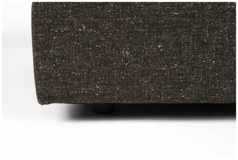 Hocker SENSE ESPRESSO Soft von ZUIVER - Dunkelbraun