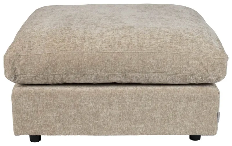 Hocker SENSE NATURE Soft von ZUIVER - Hellbeige