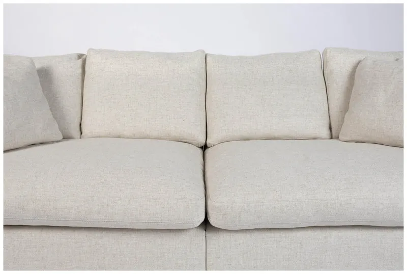 Zuiver 3-sitzer Sofa SENSE CREAM Soft