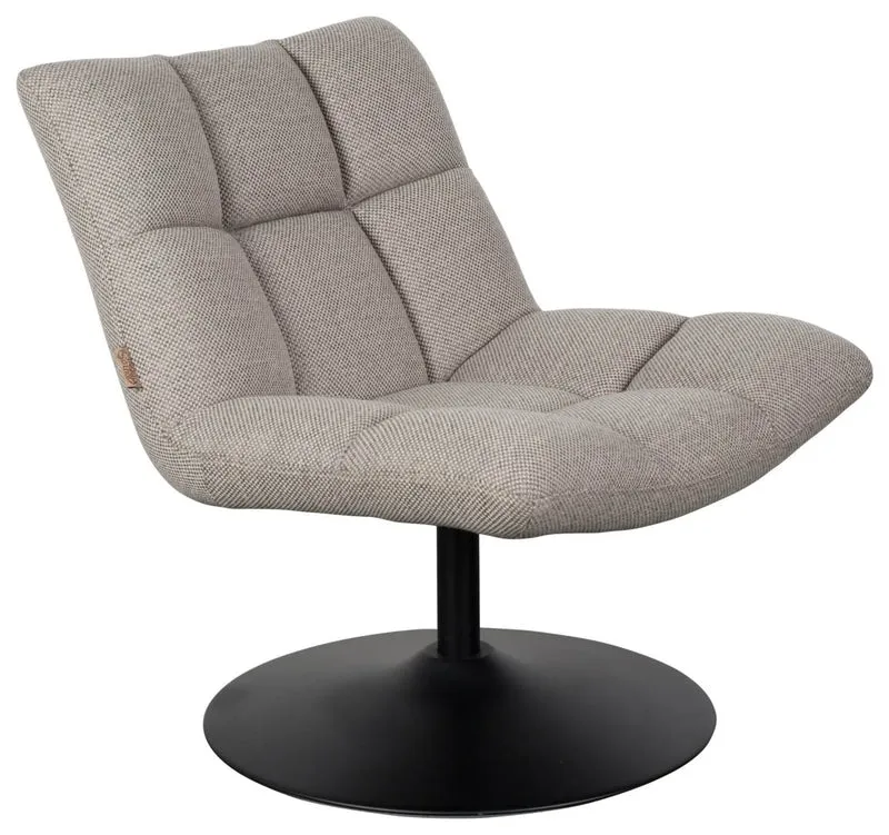 Lounge Sessel BAR Stoff Hellgrau von DutchBone