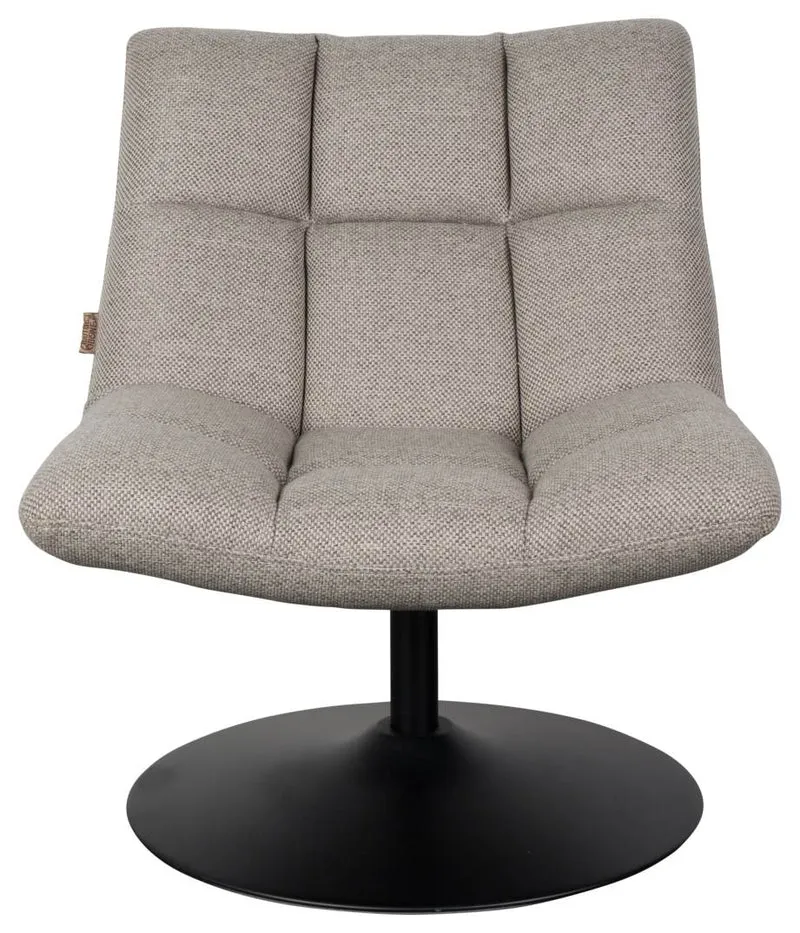 Lounge Sessel BAR Stoff Hellgrau von DutchBone