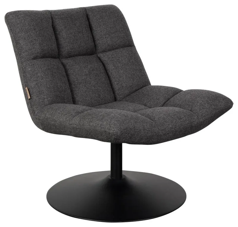 Lounge Sessel BAR Stoff Dunkelgrau von DutchBone